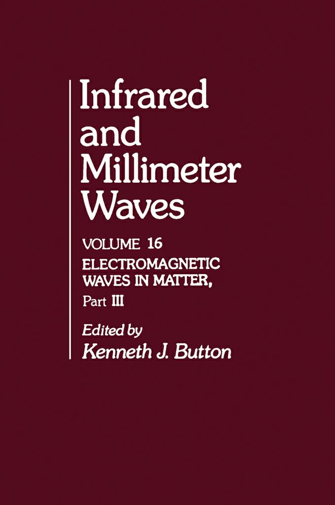 Cover image for Infrared and Millimeter Waves V16