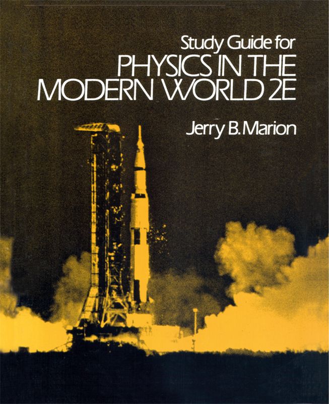 Cover image for Study Guide for Physics in the Modern World 2E