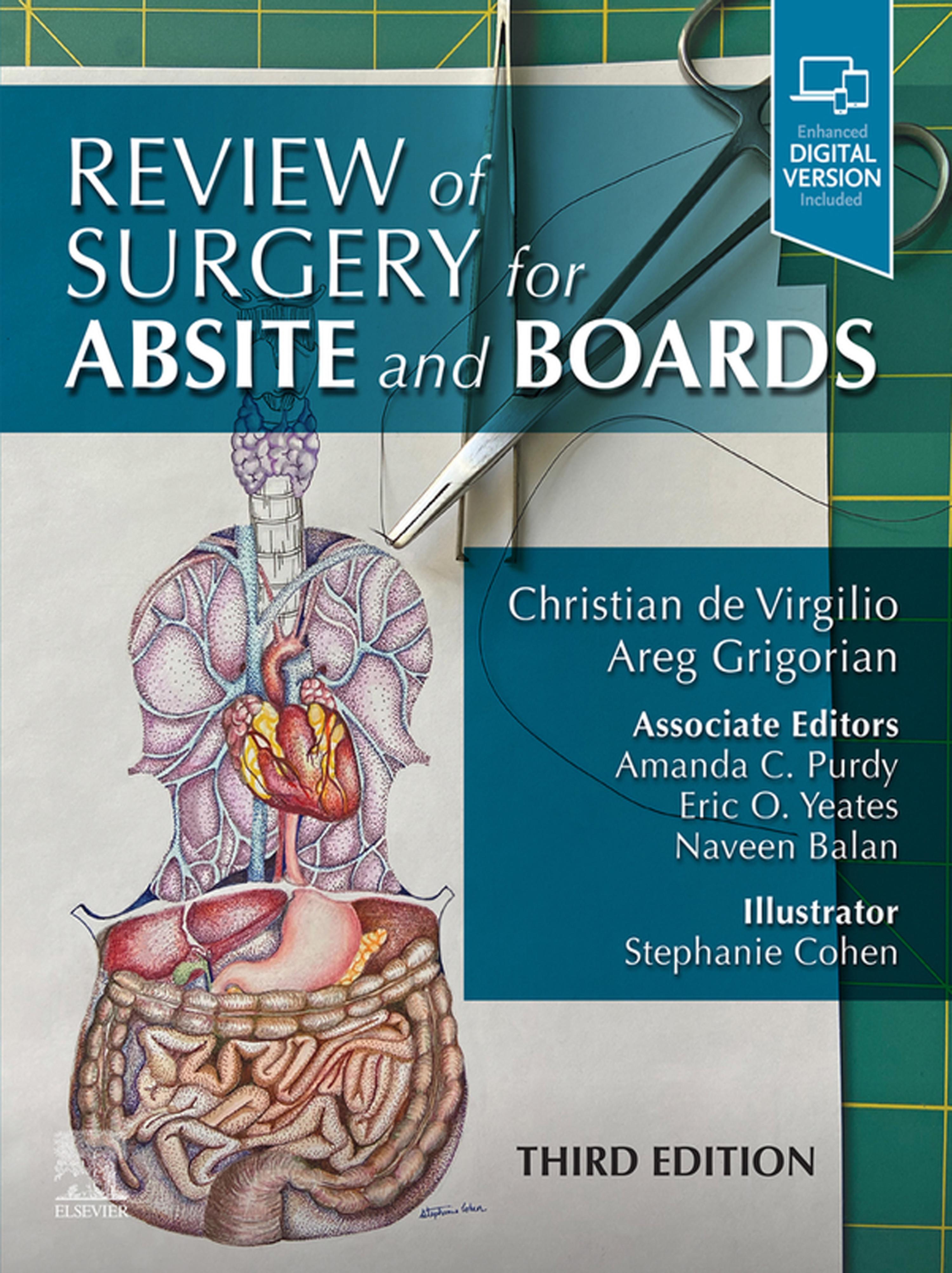 Cover image for Review of Surgery for ABSITE and Boards E-Book