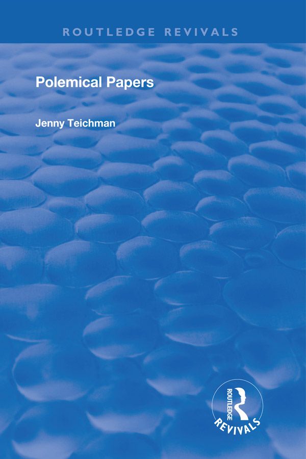 Cover image for Polemical Papers