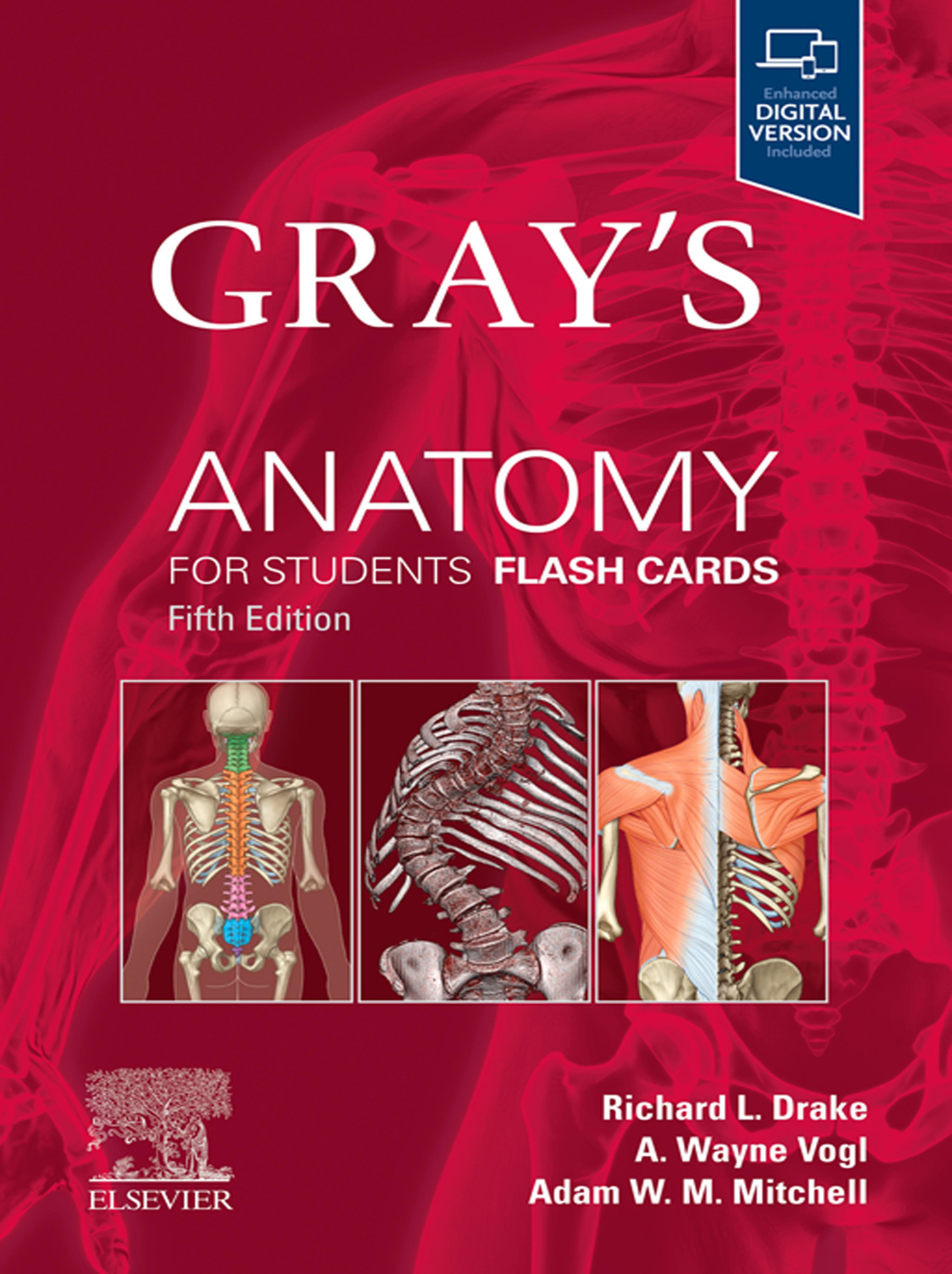 Cover image for Gray's Anatomy for Students Flash Cards E-Book