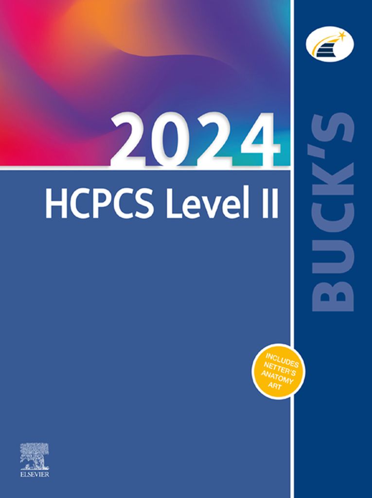 Cover image for Buck's 2024 HCPCS Level II - E-Book