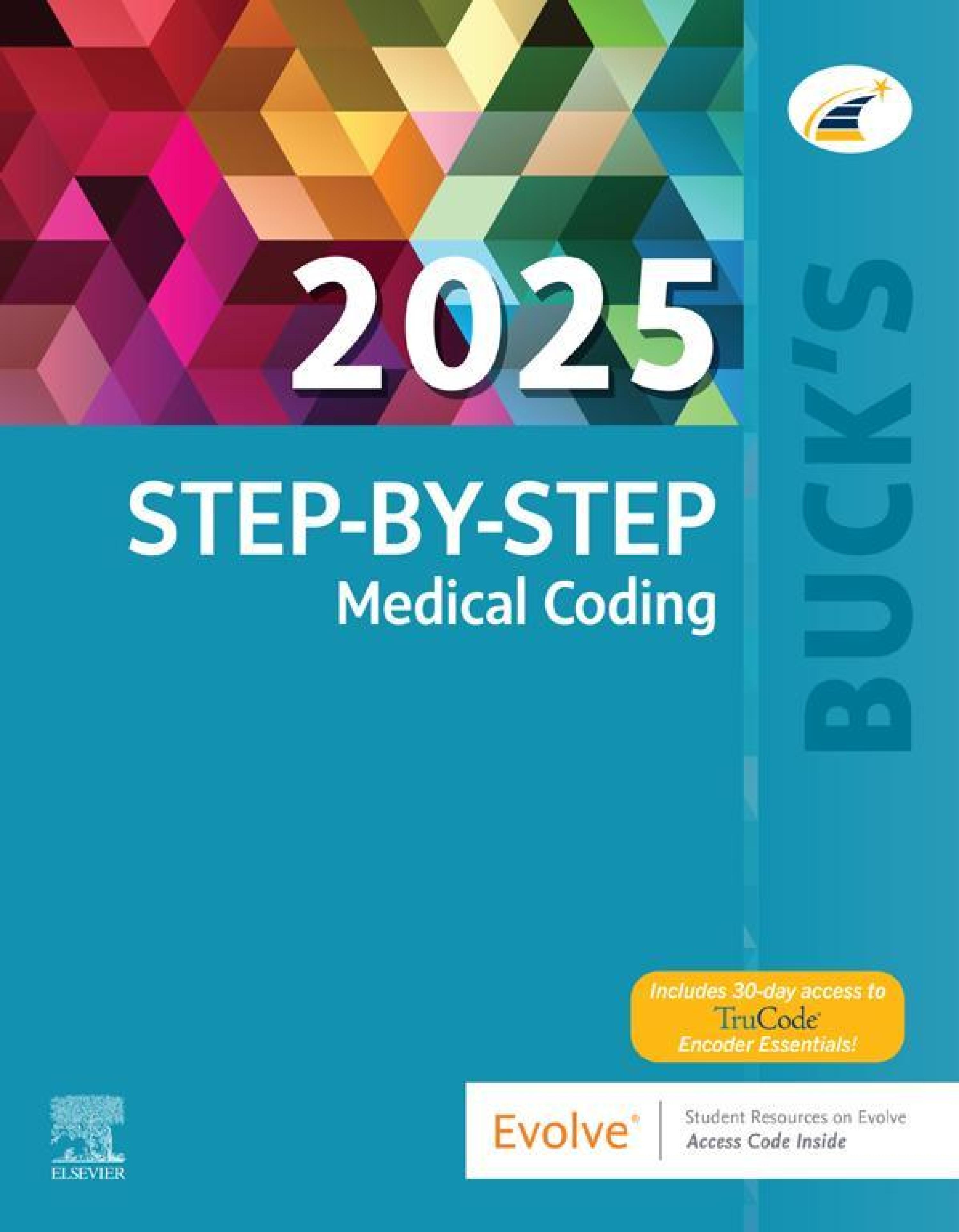 Cover image for Buck's Step-by-Step Medical Coding, 2025 Edition - E-Book