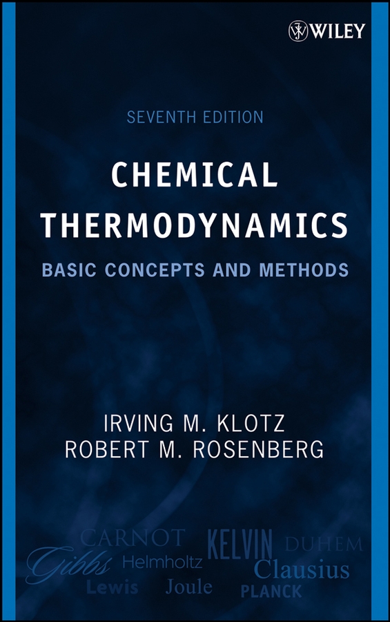 Cover image for Chemical Thermodynamics