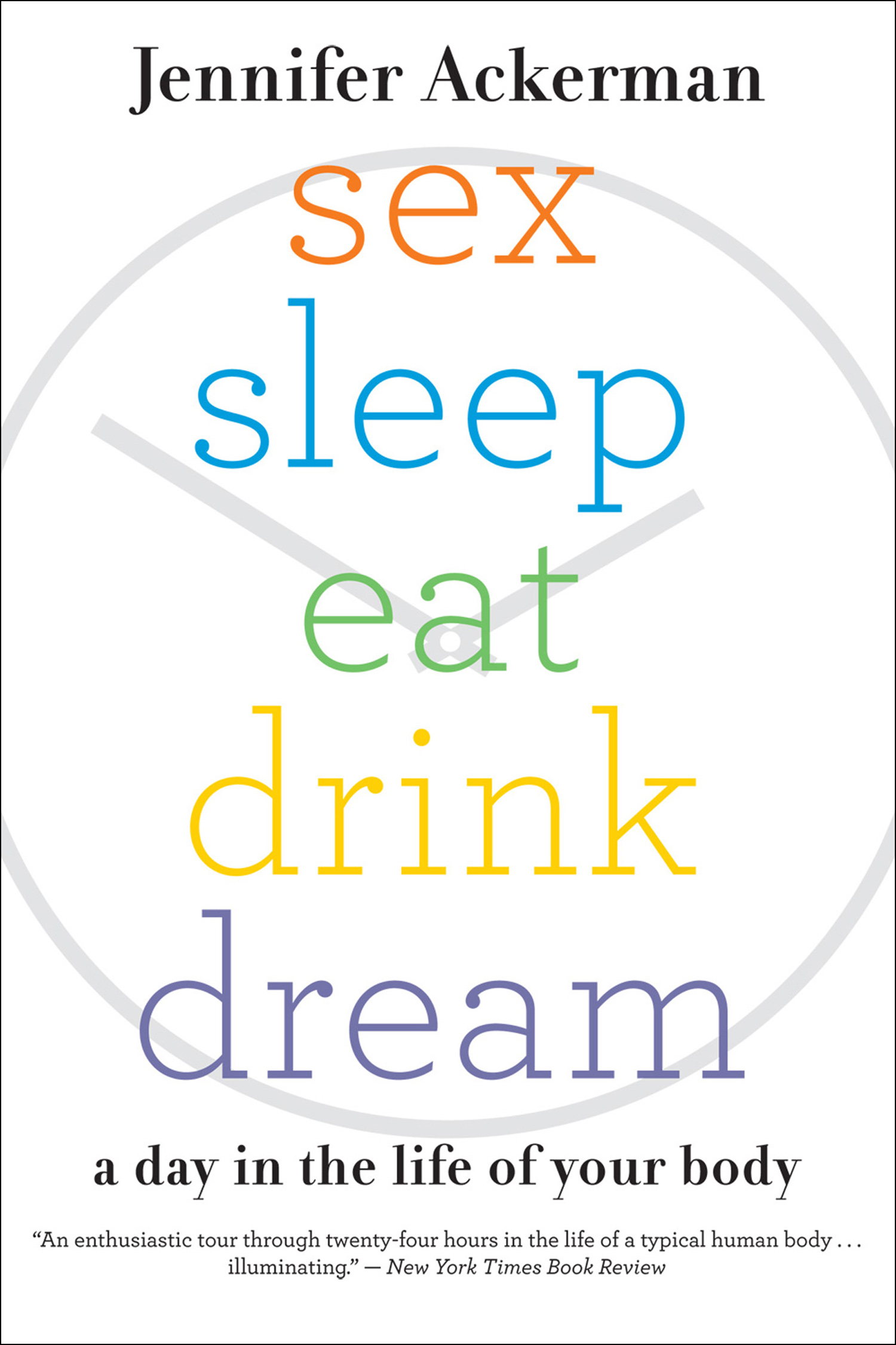 Sex Sleep Eat Drink Dream by: Jennifer Ackerman - 9780547526065 | RedShelf