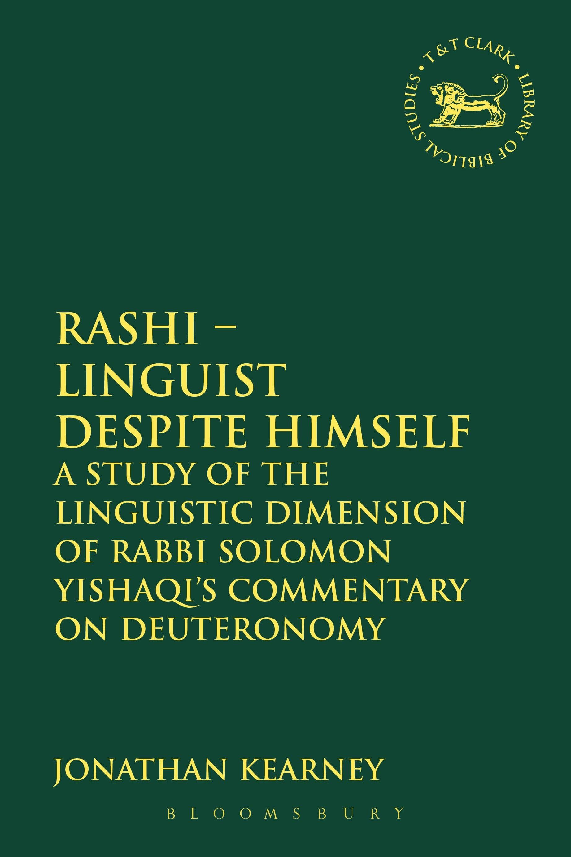 Cover image for Rashi - Linguist despite Himself