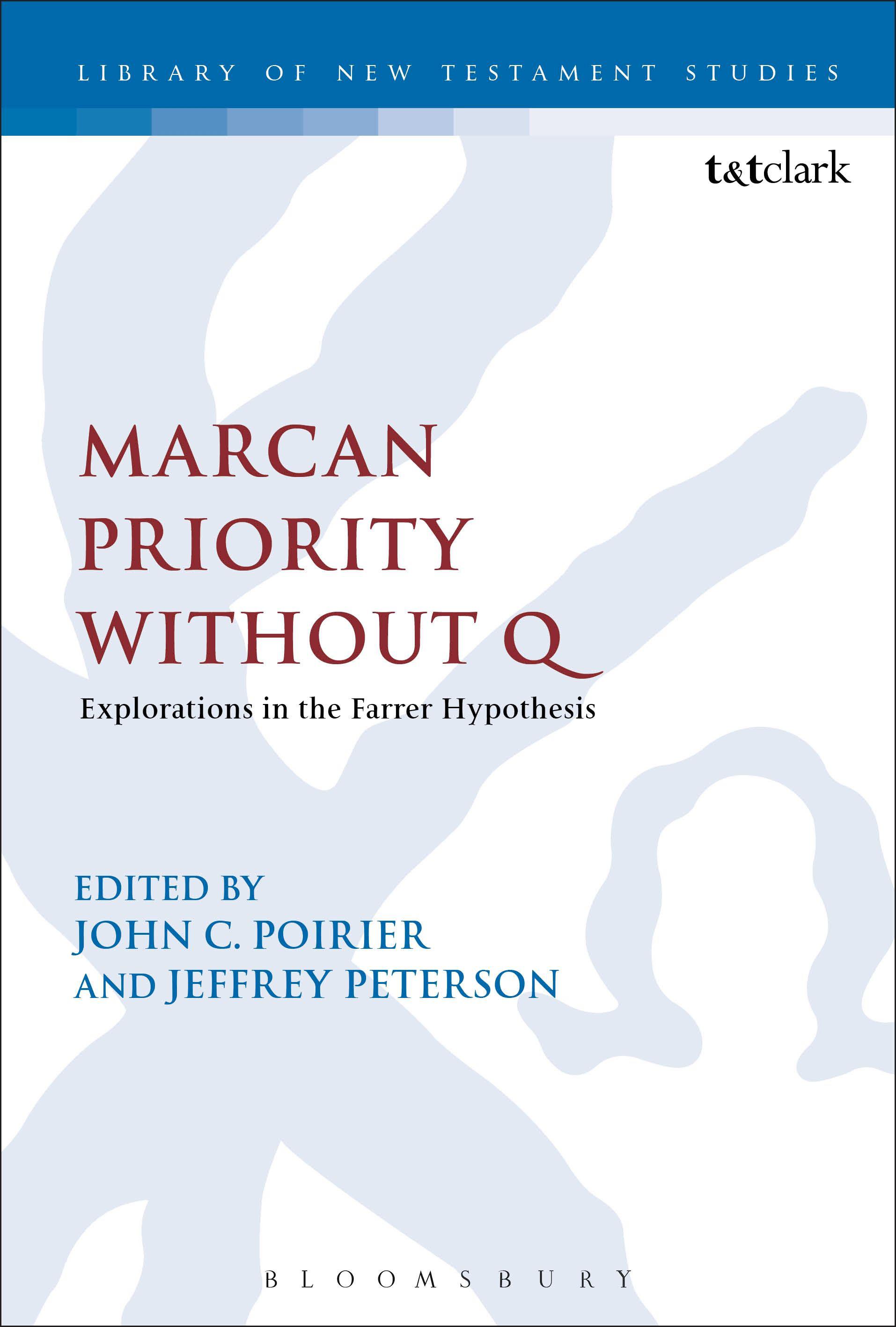 Cover image for Marcan Priority Without Q