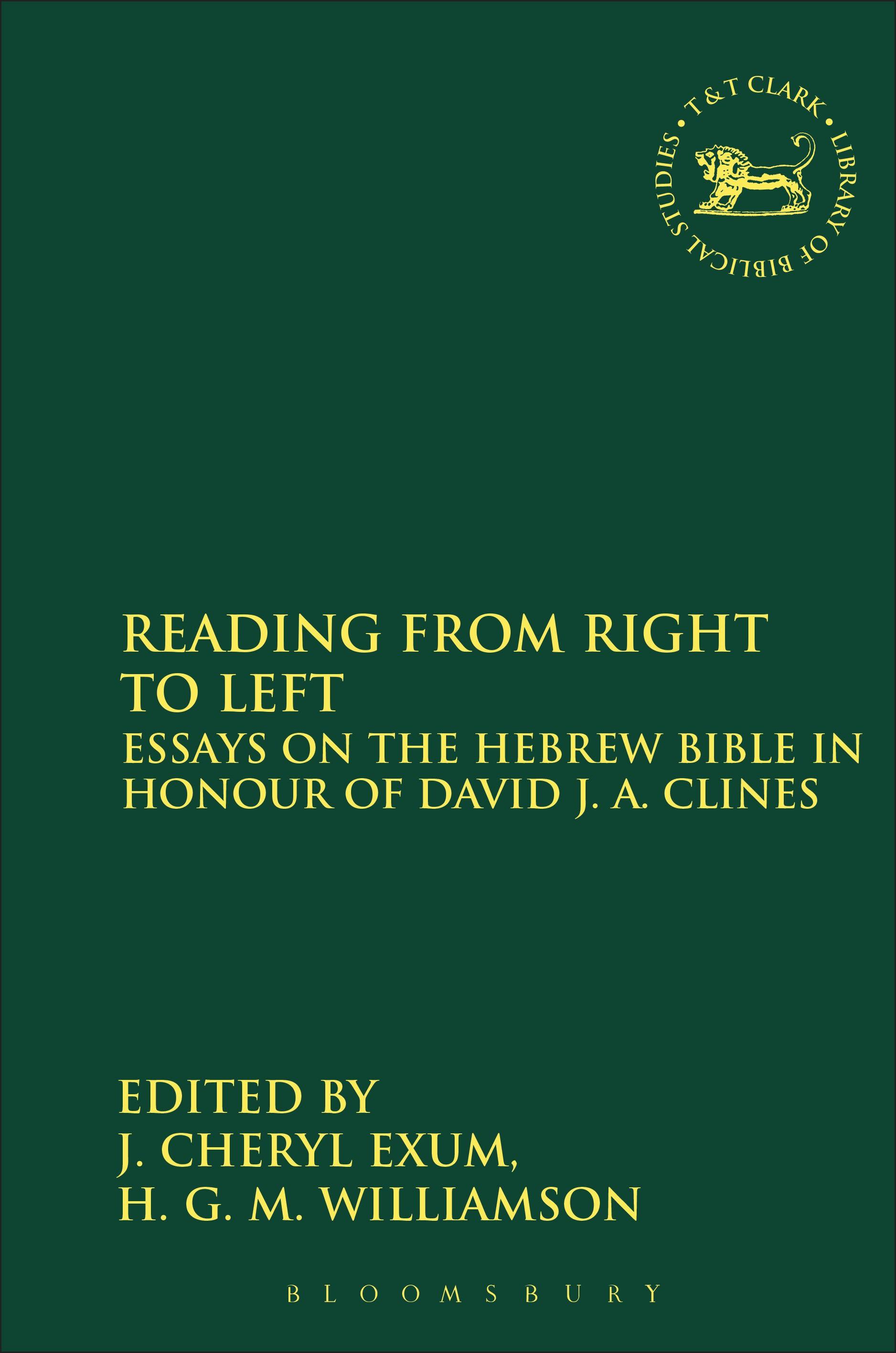 Cover image for Reading from Right to Left