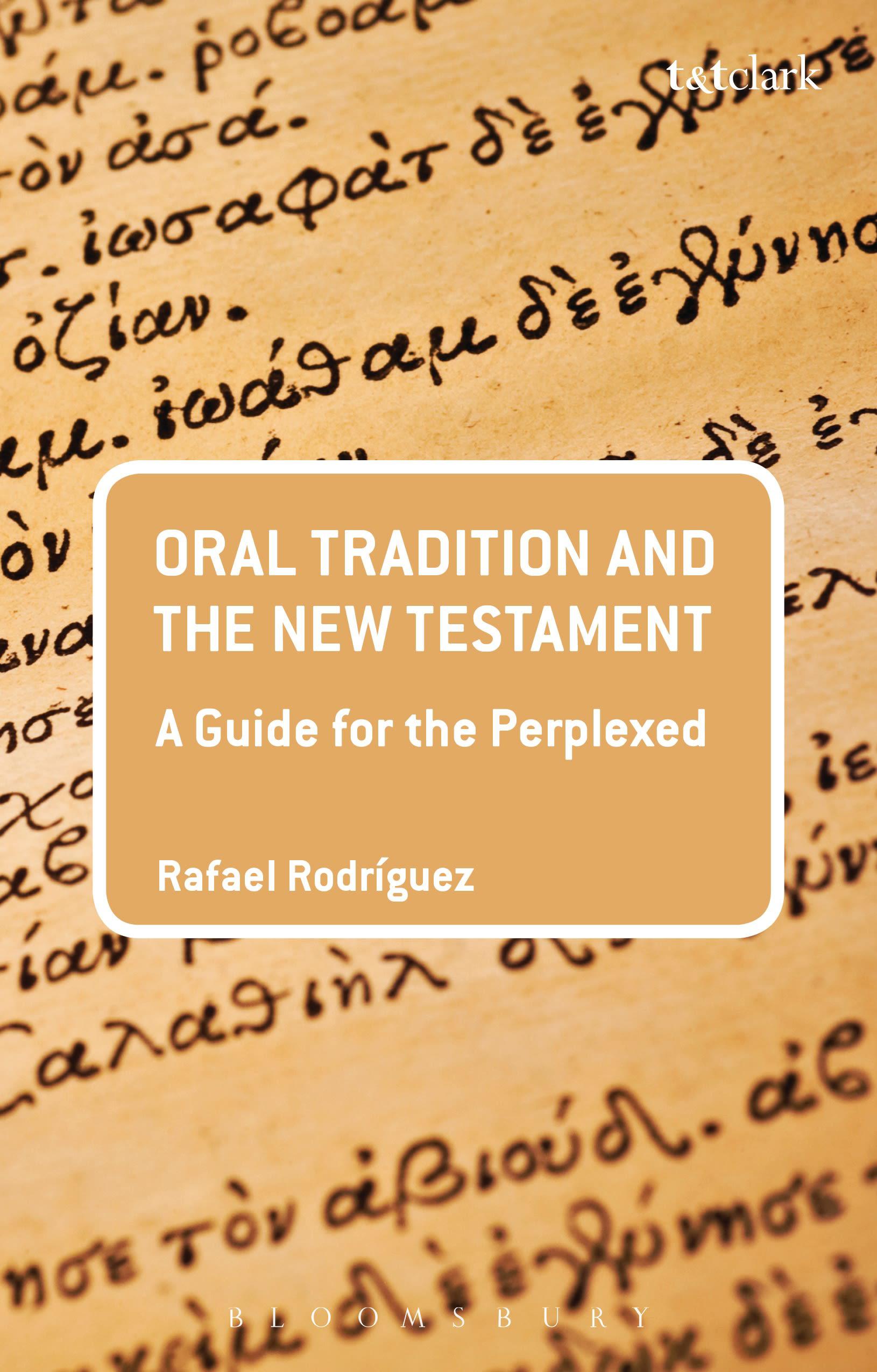 Cover image for Oral Tradition and the New Testament