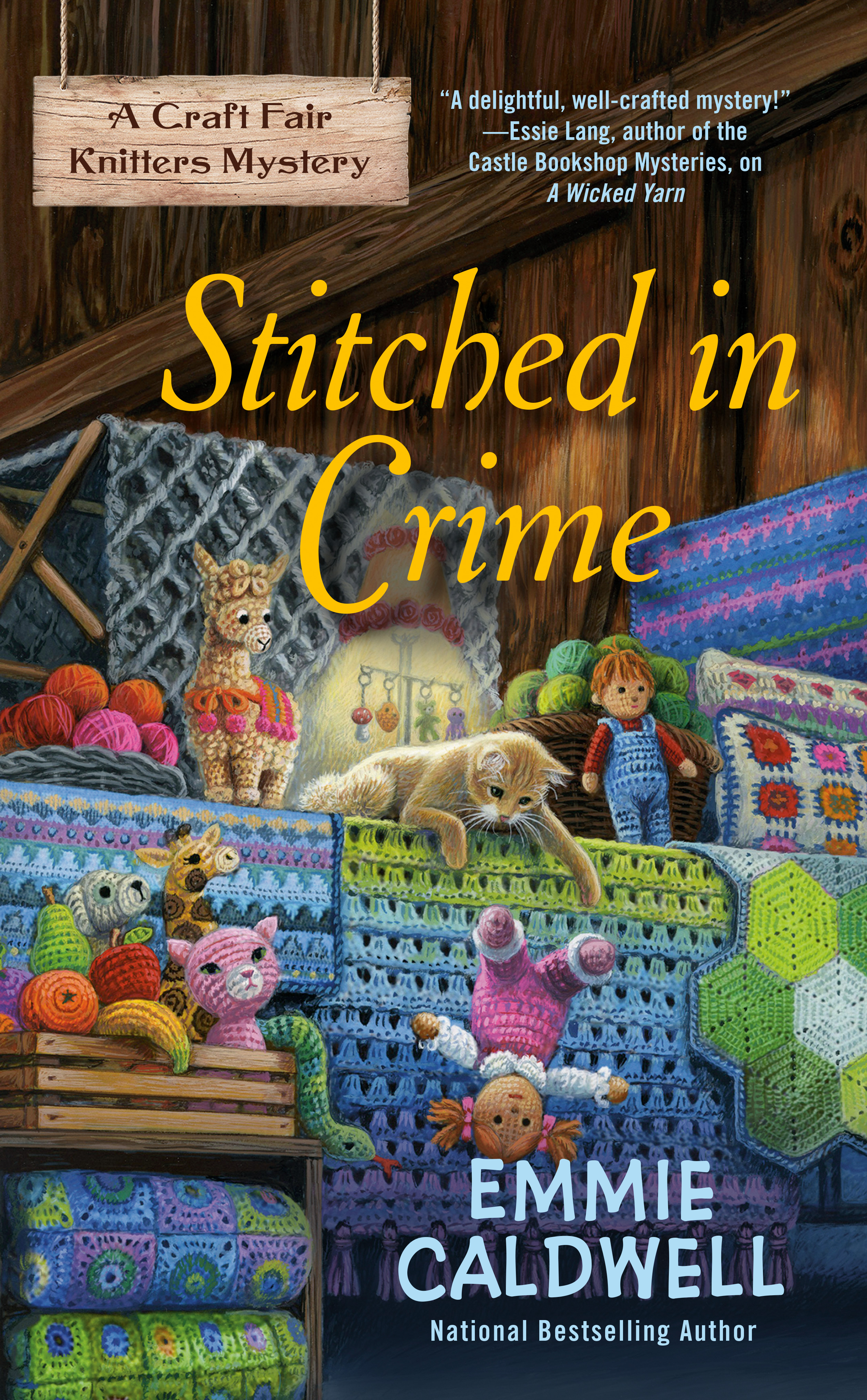 Cover image for Stitched in Crime