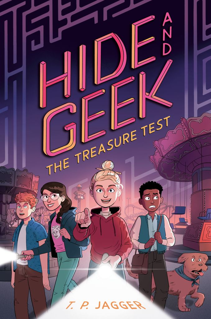 Cover image for The Treasure Test (Hide and Geek #2)