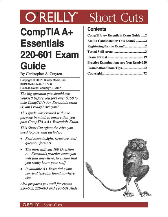 CompTIA A+Essentials 220-601 Exam Guide