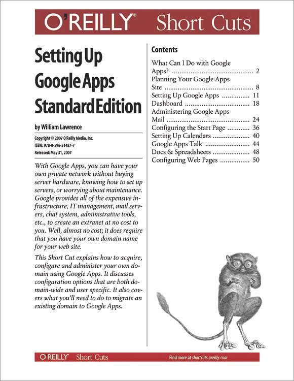 Setting Up Google Apps Standard Edition