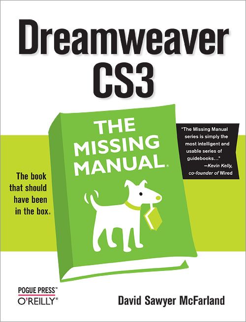 Dreamweaver CS3: The Missing Manual