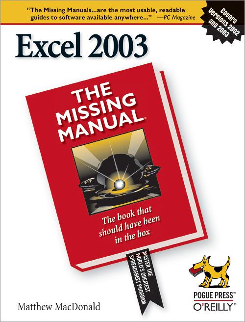 Excel 2003: The Missing Manual