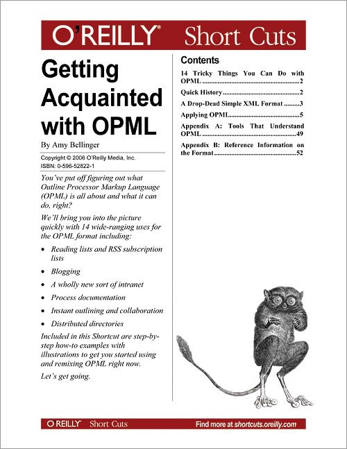 Getting Acquainted with OPML