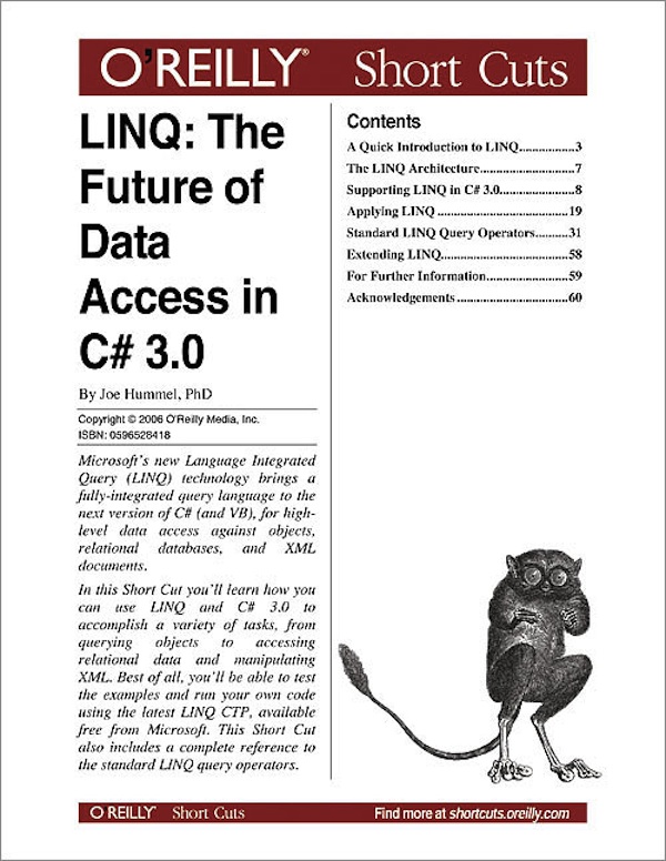 LINQ: The Future of Data Access in C# 3.0