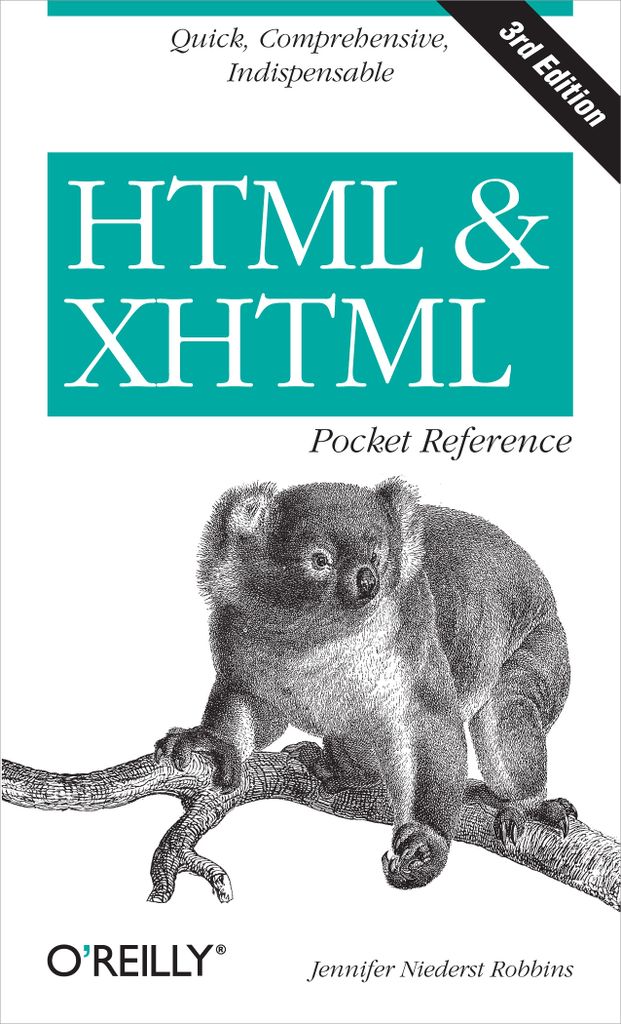 HTML and XHTML Pocket Reference