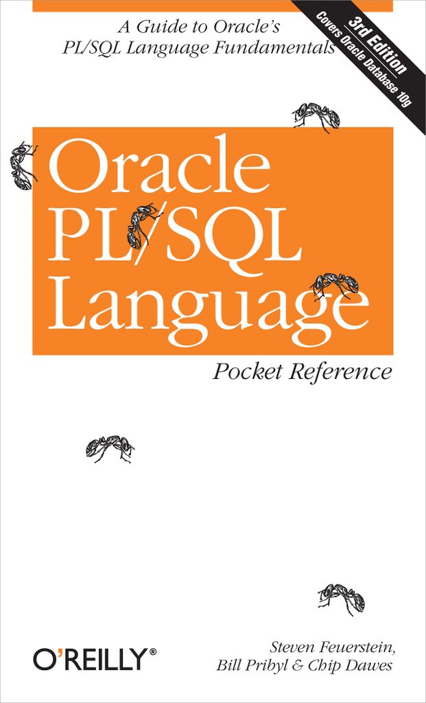 Oracle PL/SQL Language Pocket Reference