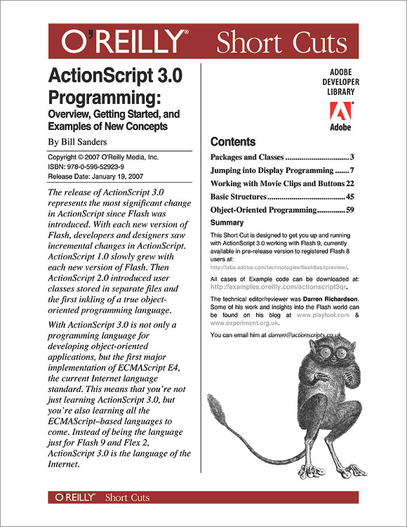 ActionScript 3.0 Programming: Overview, Getting Started, and Examples of New Concepts