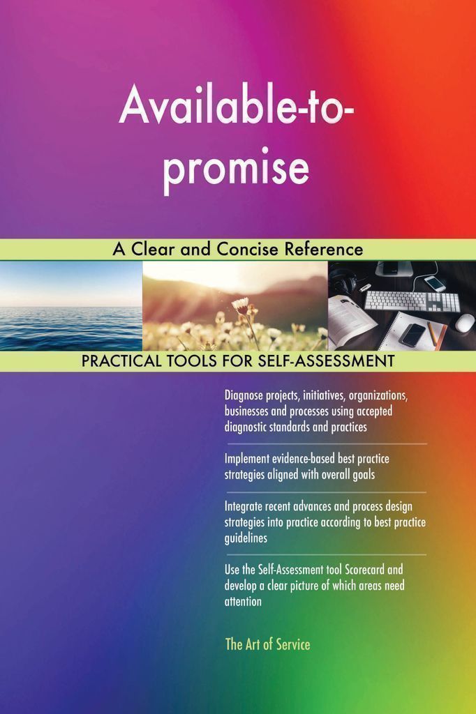 Cover image for Available-to-promise A Clear and Concise Reference