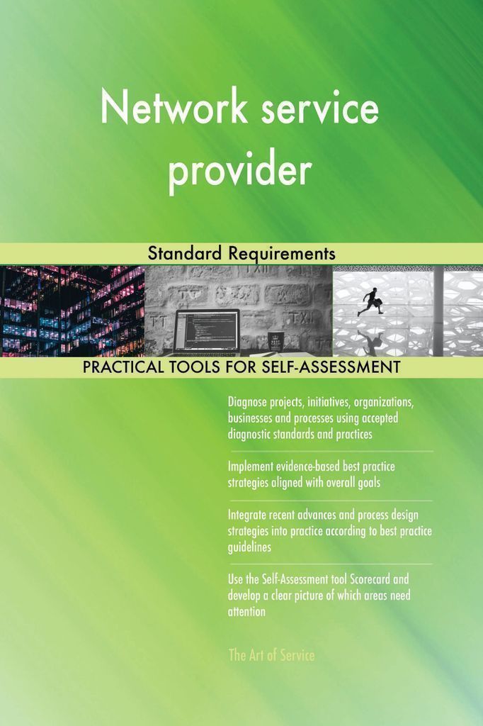 Cover image for Network service provider Standard Requirements