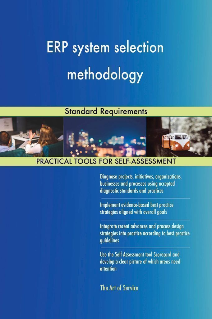 Cover image for ERP system selection methodology Standard Requirements