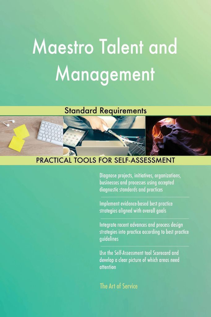 Cover image for Maestro Talent and Management Standard Requirements