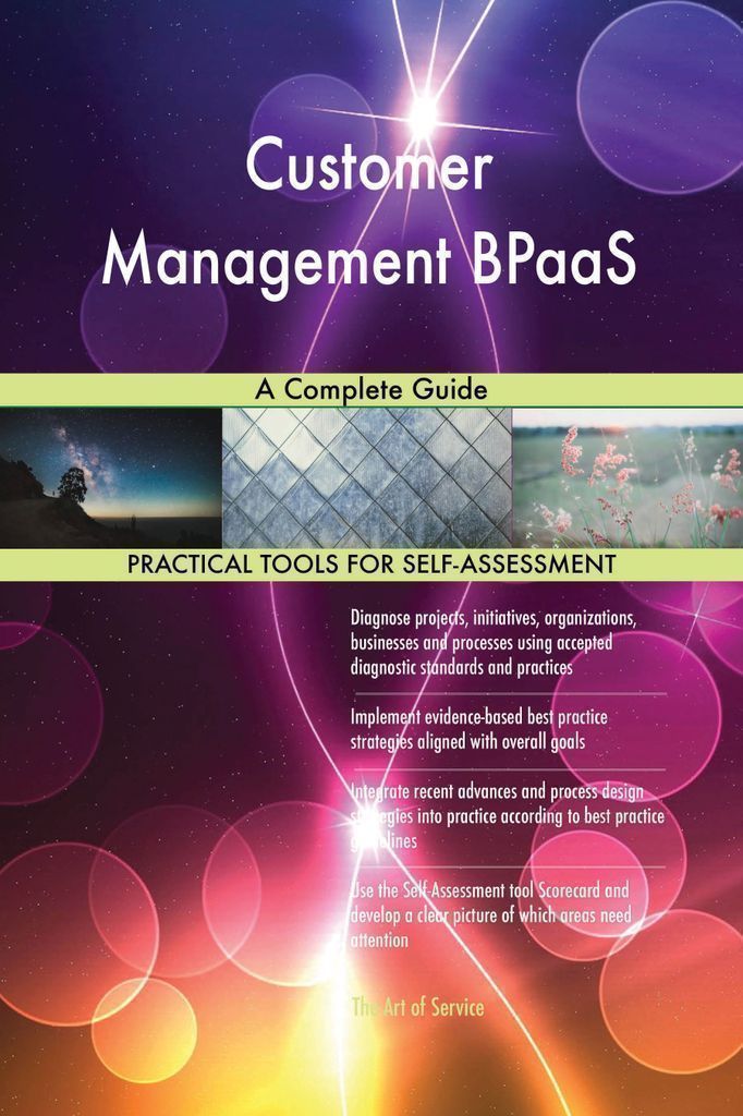Cover image for Customer Management BPaaS A Complete Guide