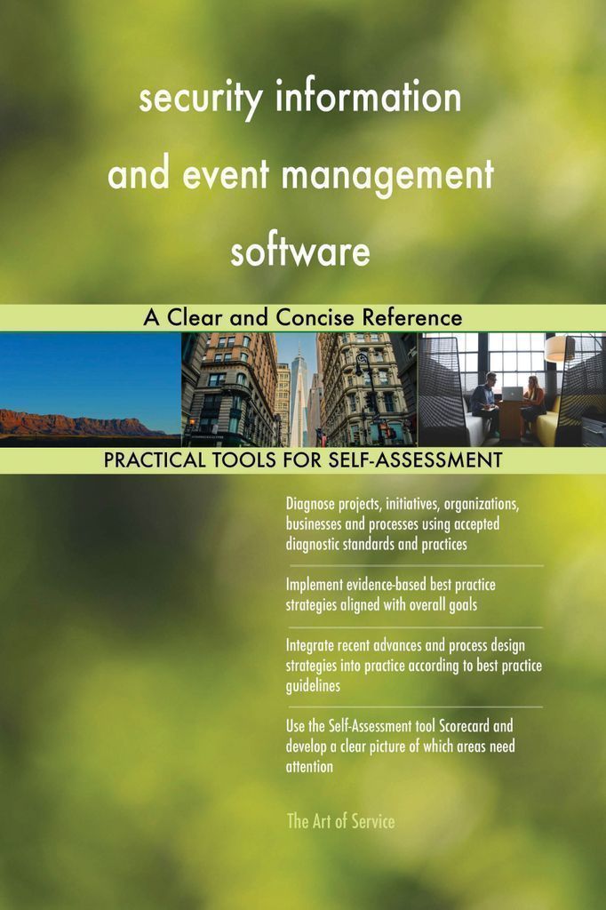 Cover image for security information and event management software A Clear and Concise Reference