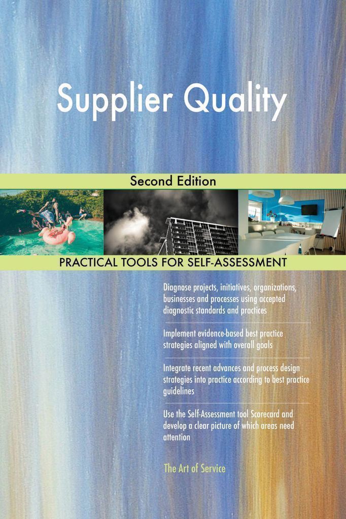Cover image for Supplier Quality Second Edition