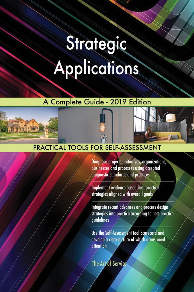 Cover image for Strategic Applications A Complete Guide - 2019 Edition