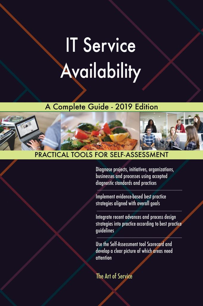 Cover image for IT Service Availability A Complete Guide - 2019 Edition