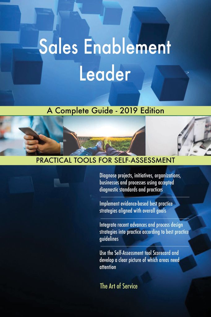 Cover image for Sales Enablement Leader A Complete Guide - 2019 Edition