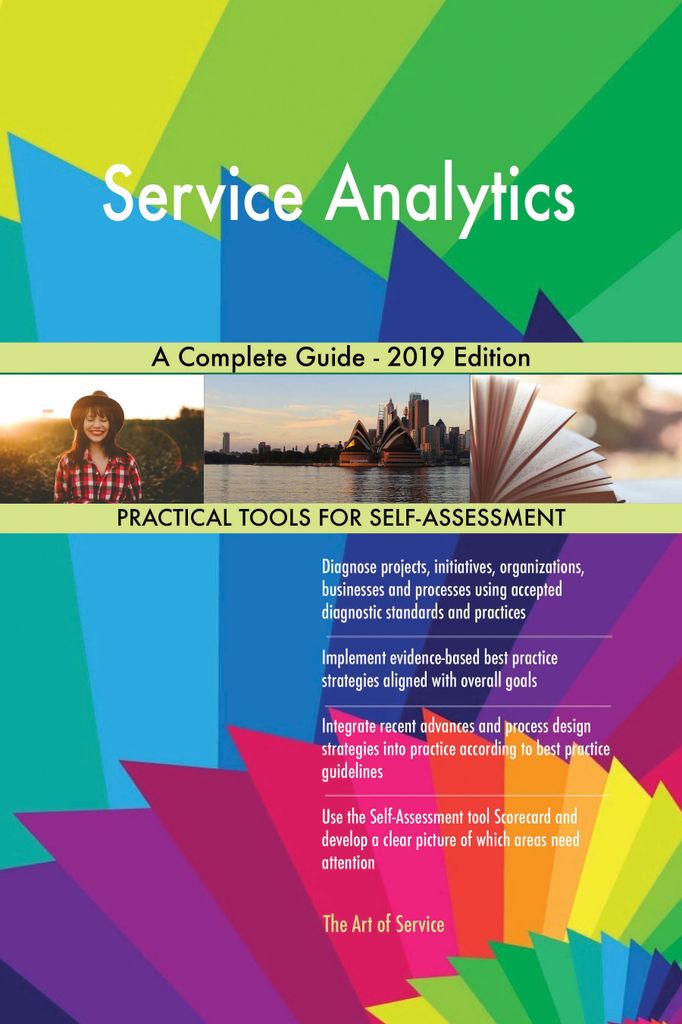 Cover image for Service Analytics A Complete Guide - 2019 Edition