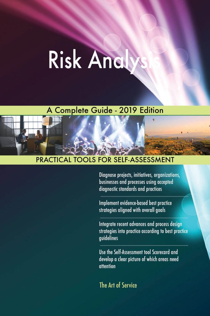 Cover image for Risk Analysis A Complete Guide - 2019 Edition