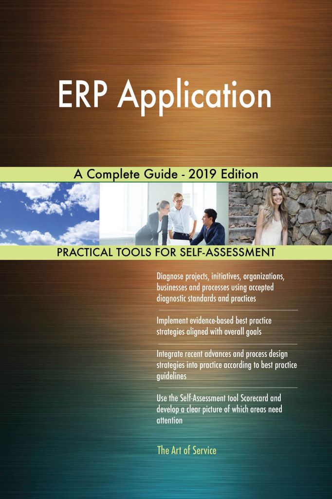 Cover image for ERP Application A Complete Guide - 2019 Edition