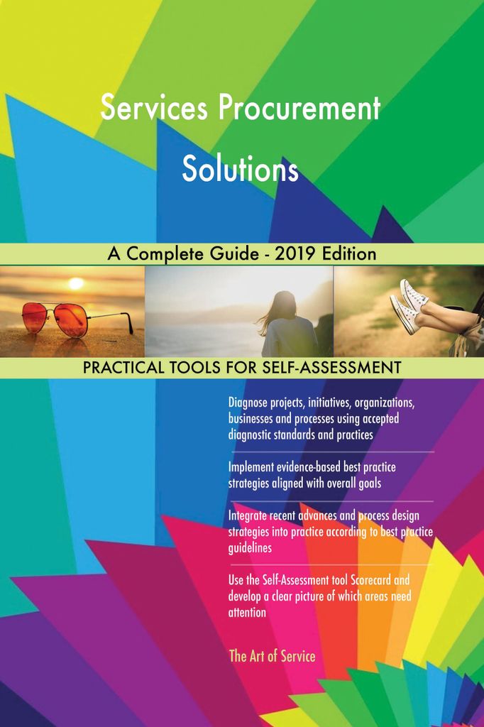 Cover image for Services Procurement Solutions A Complete Guide - 2019 Edition
