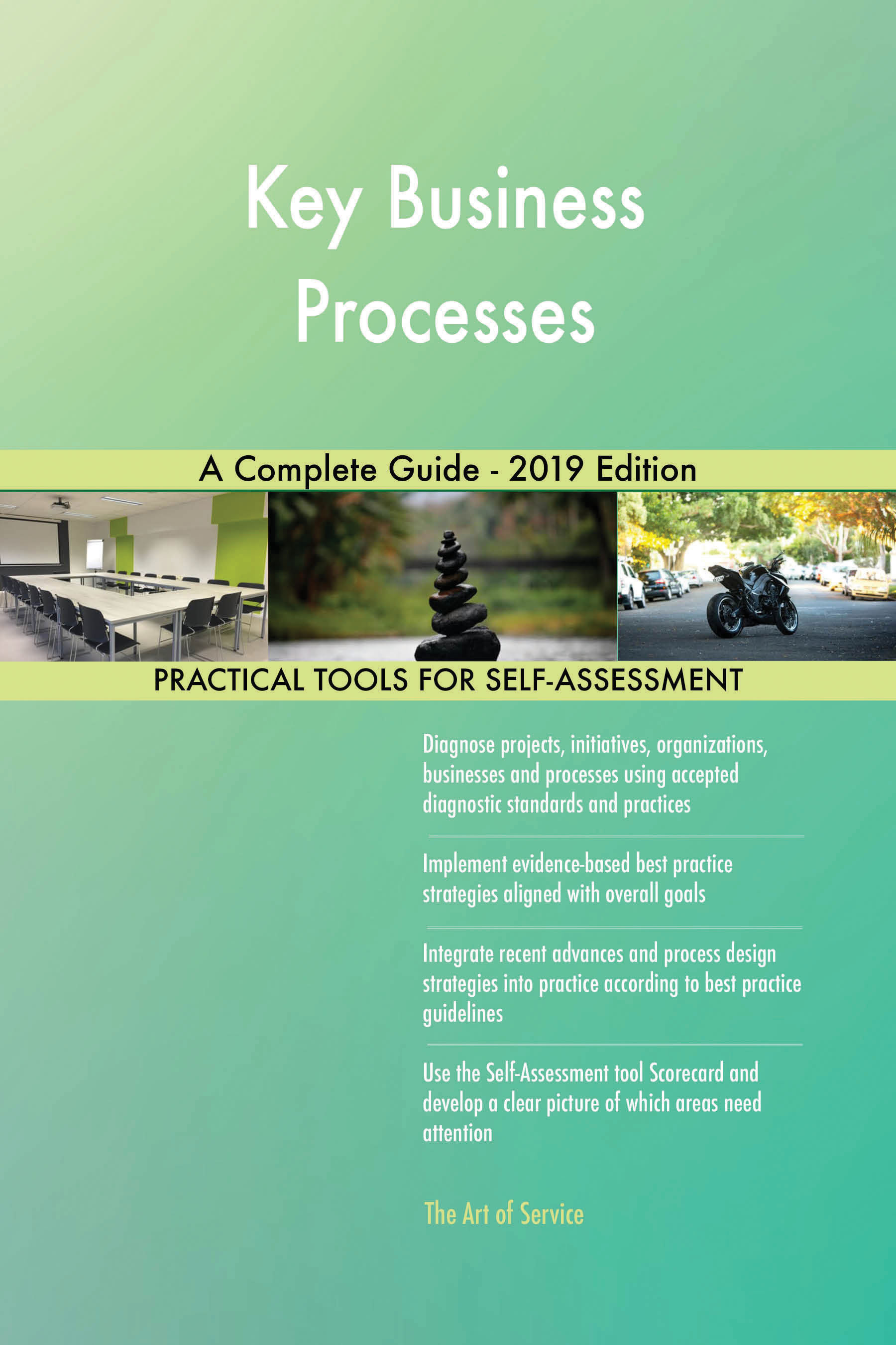 Cover image for Key Business Processes A Complete Guide - 2019 Edition