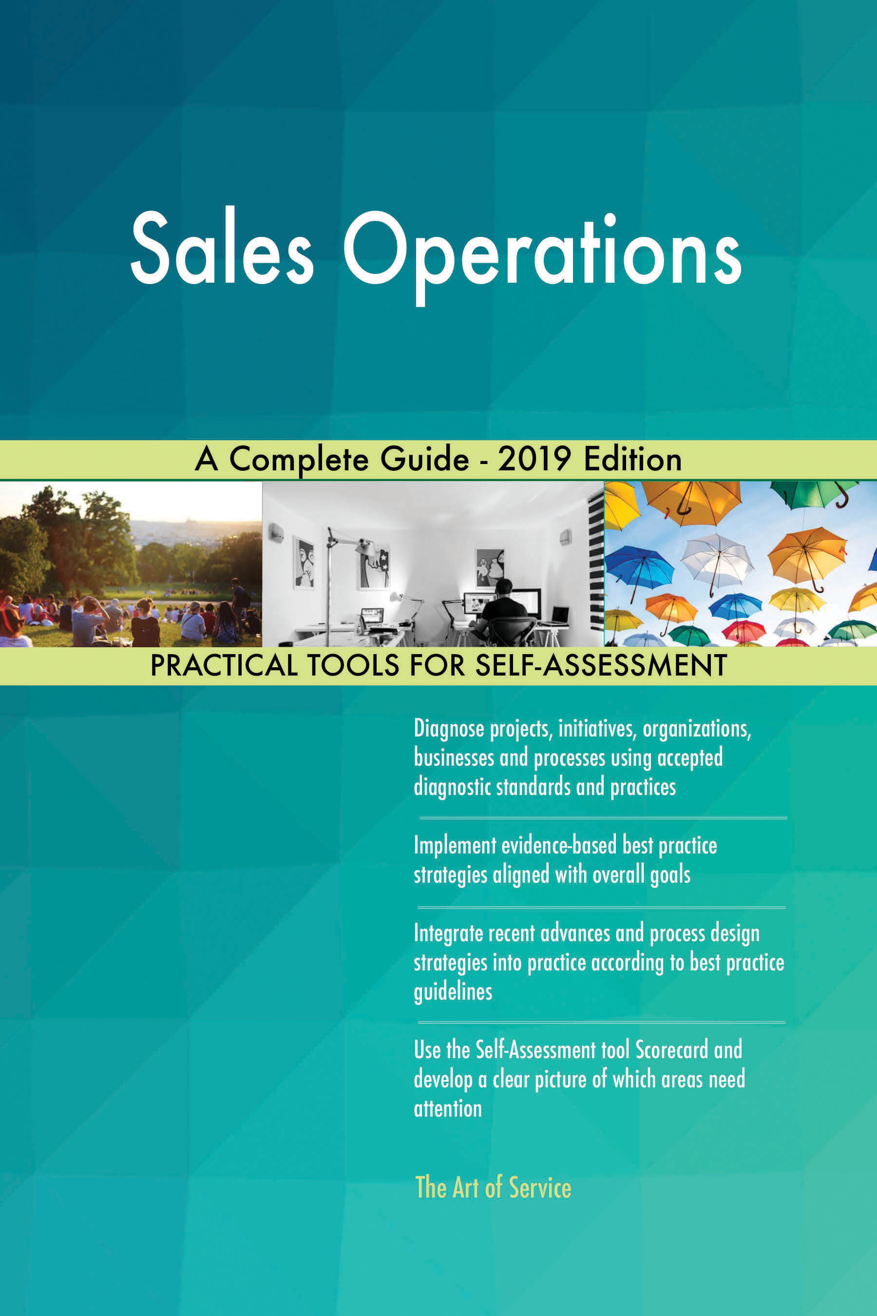 Cover image for Sales Operations A Complete Guide - 2019 Edition