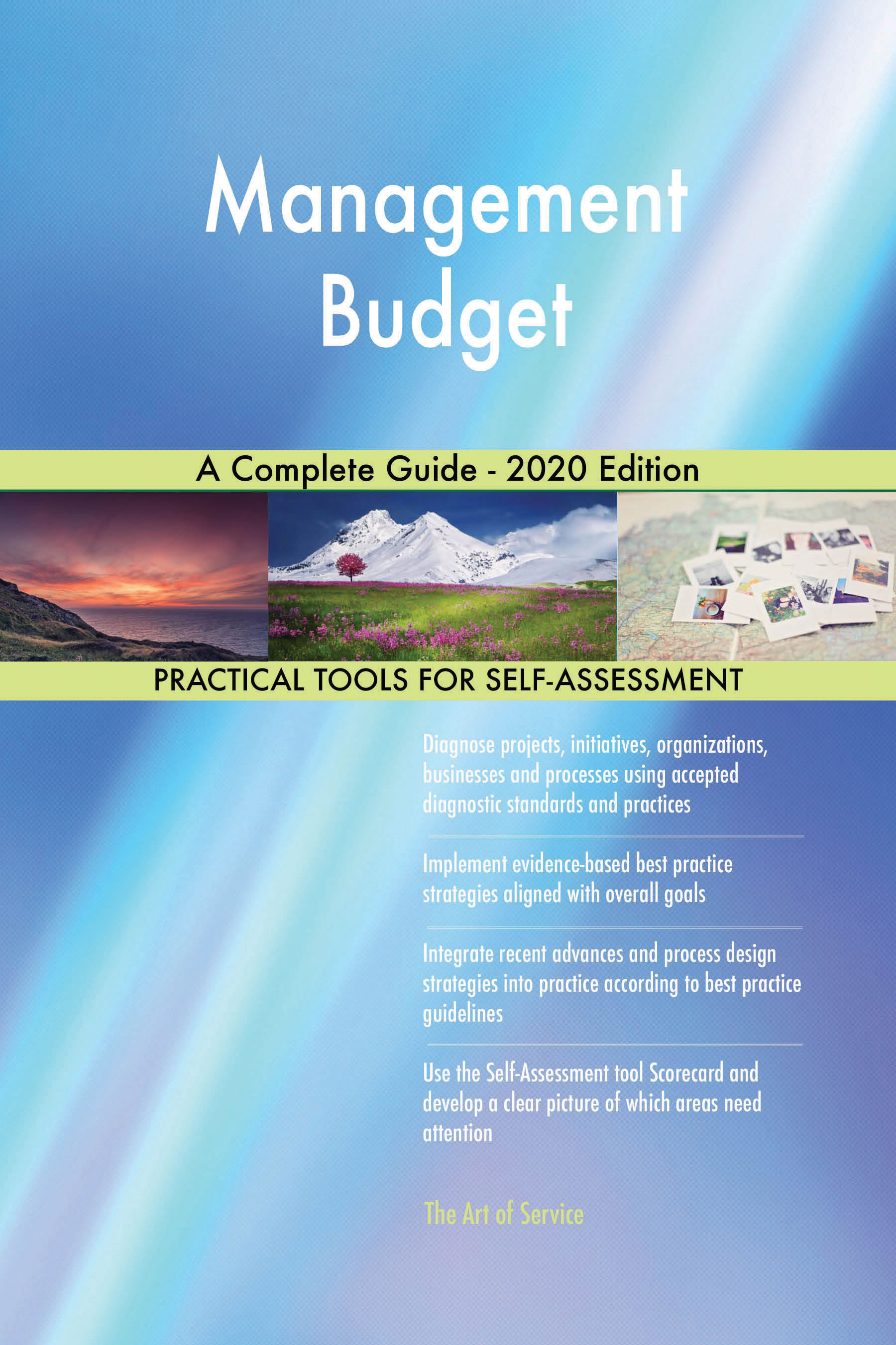 Cover image for Management Budget A Complete Guide - 2020 Edition