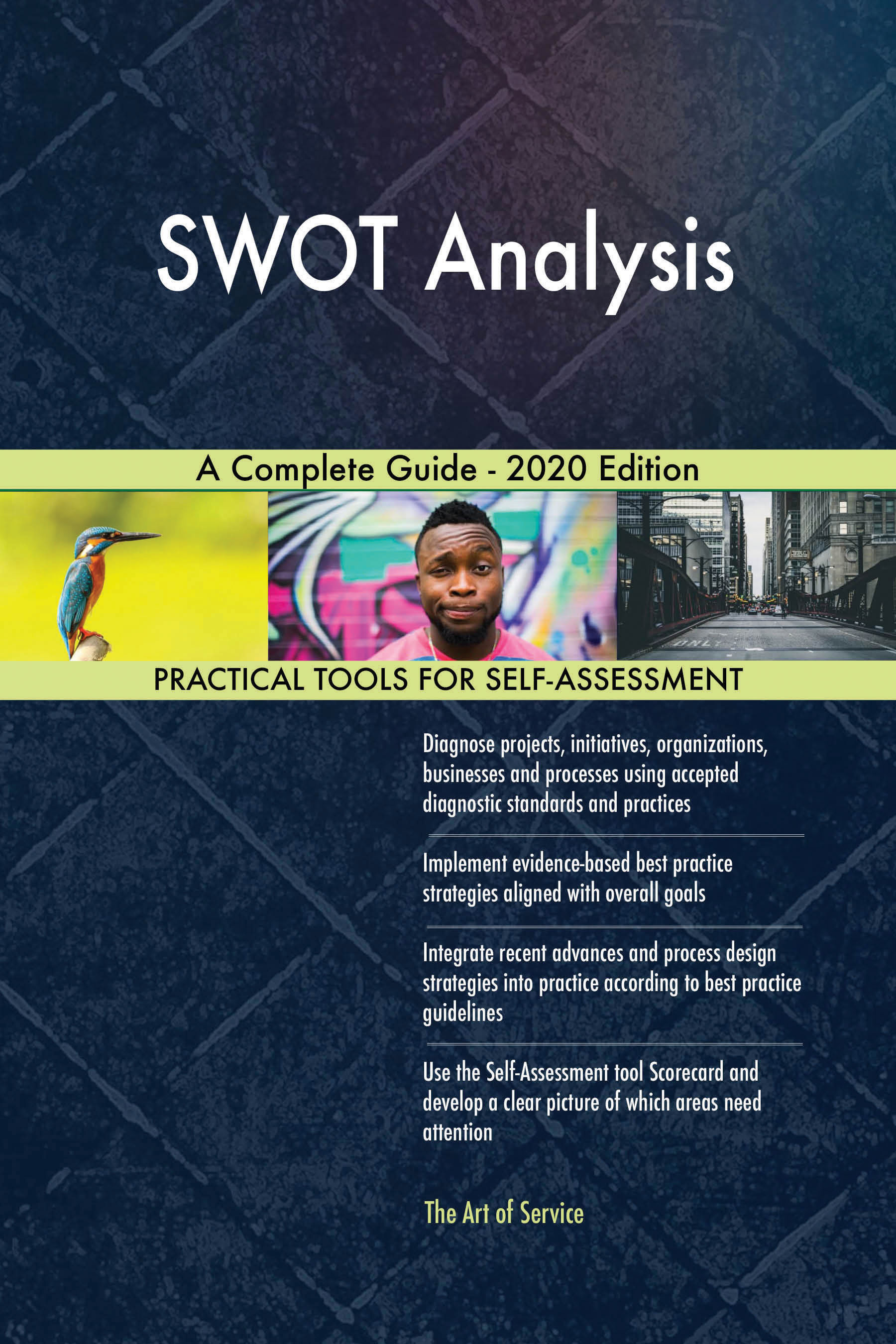 Cover image for SWOT Analysis A Complete Guide - 2020 Edition