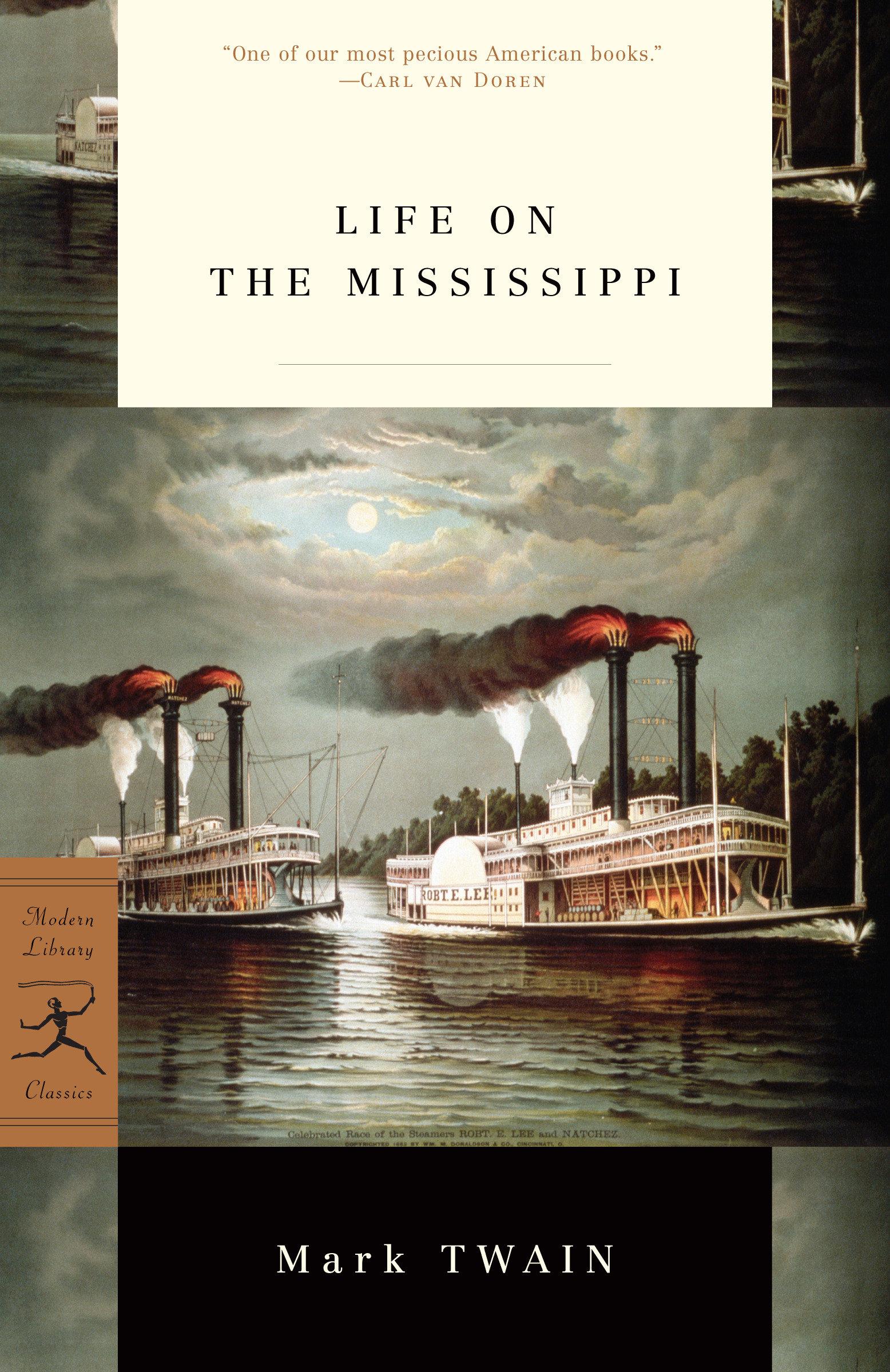 Cover image for Life on the Mississippi
