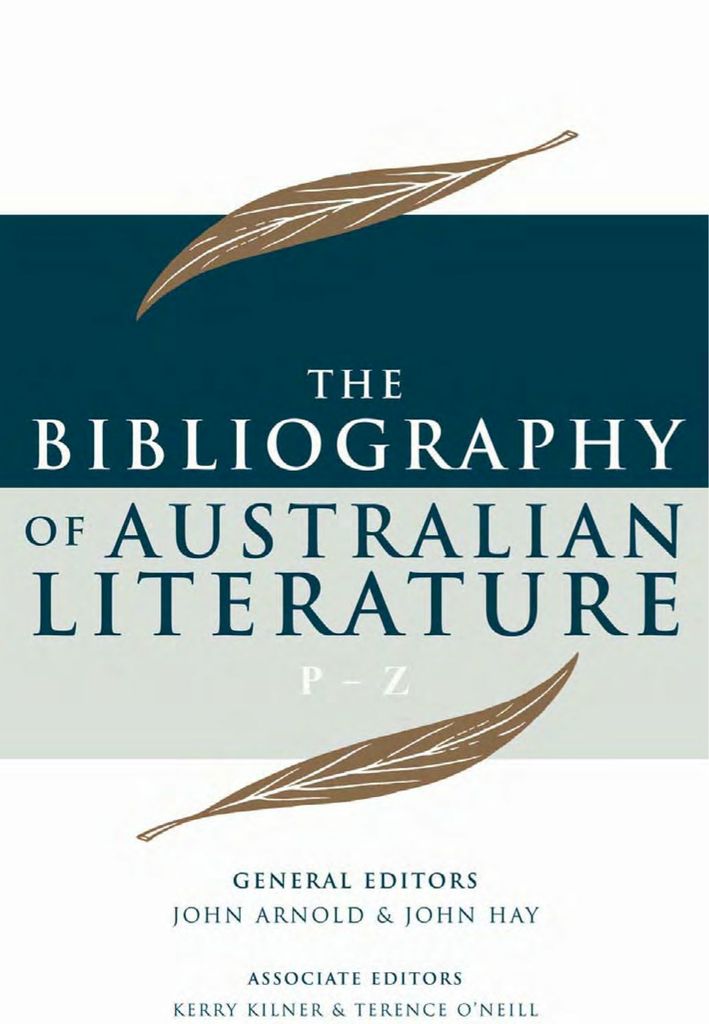 The Bibliography of Australian Literature