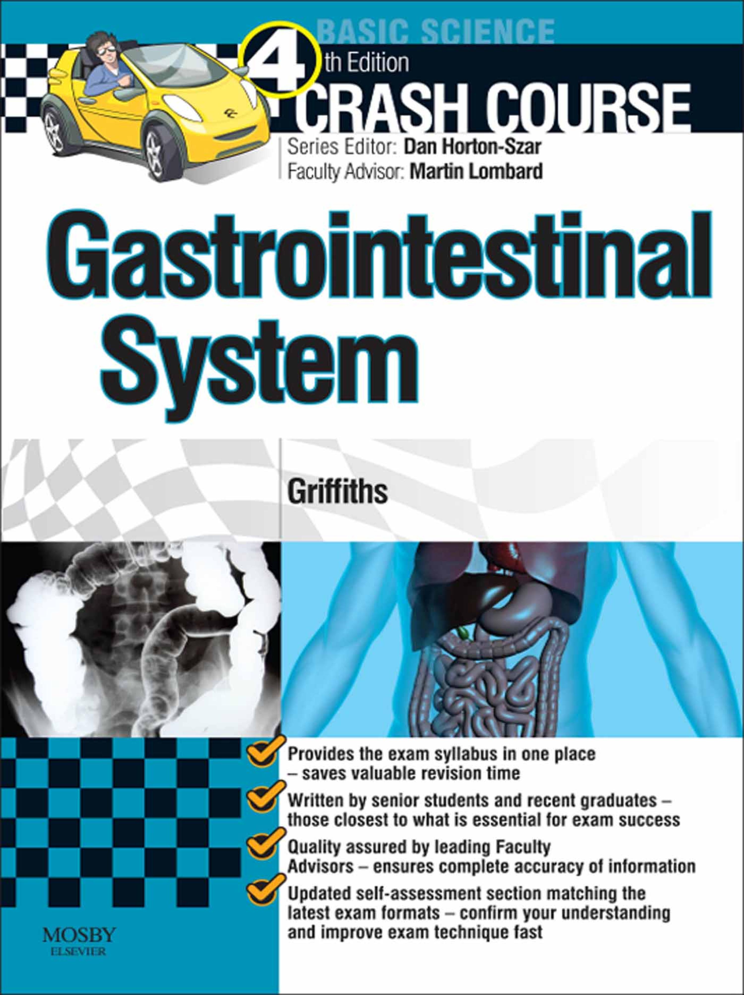 Cover image for Crash Course Gastrointestinal System Updated Edition