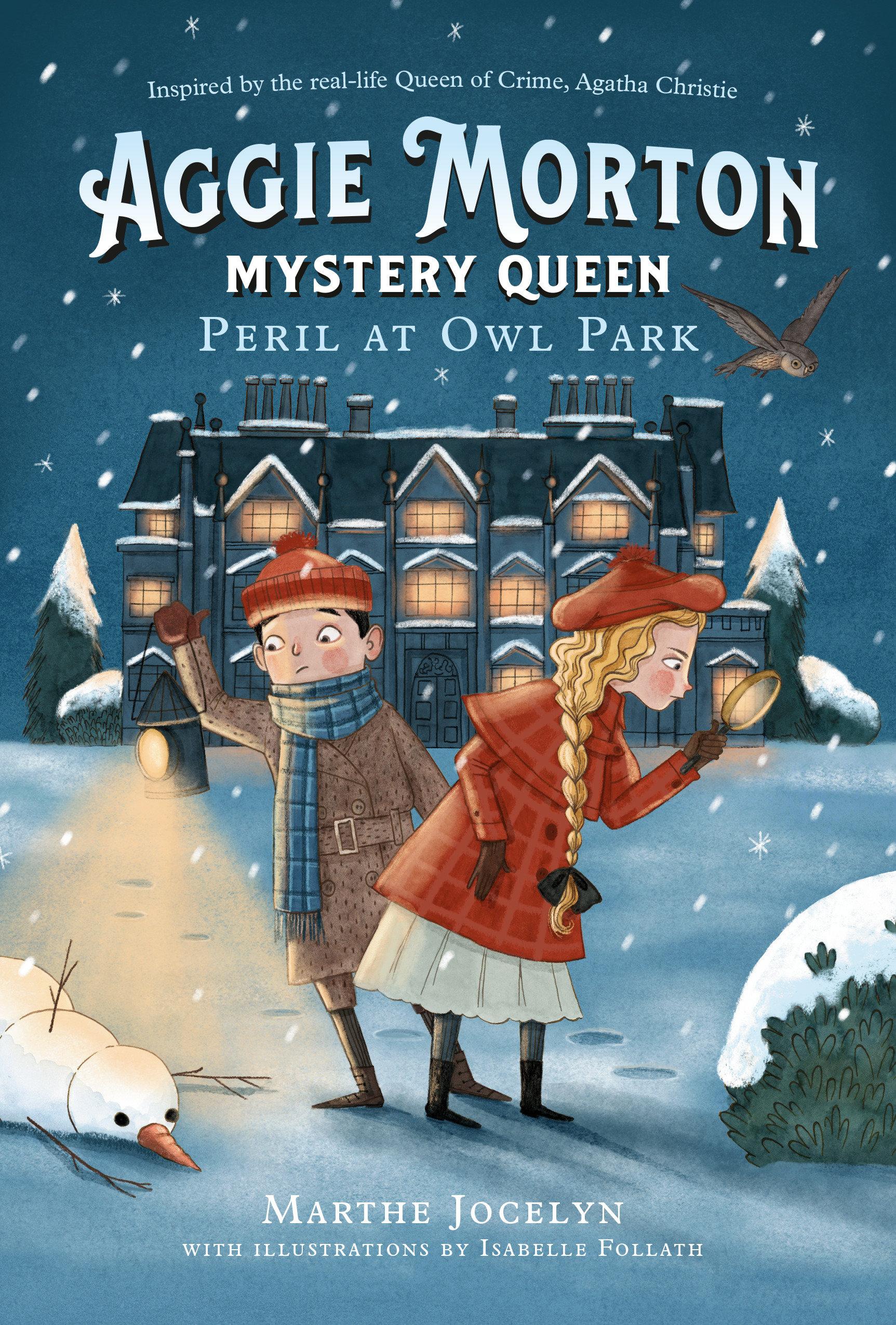 Cover image for Aggie Morton, Mystery Queen: Peril at Owl Park