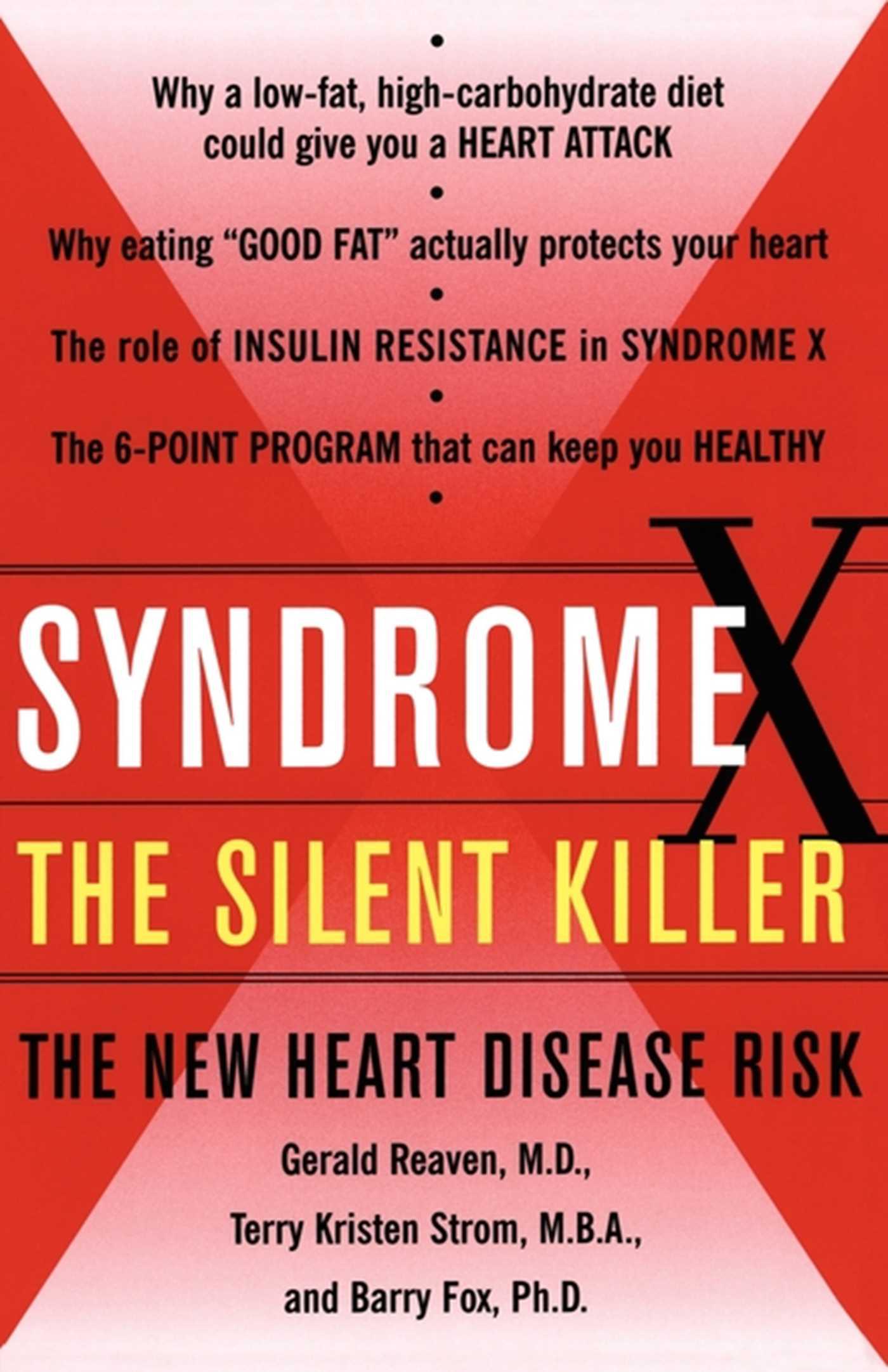 Cover image for Syndrome X