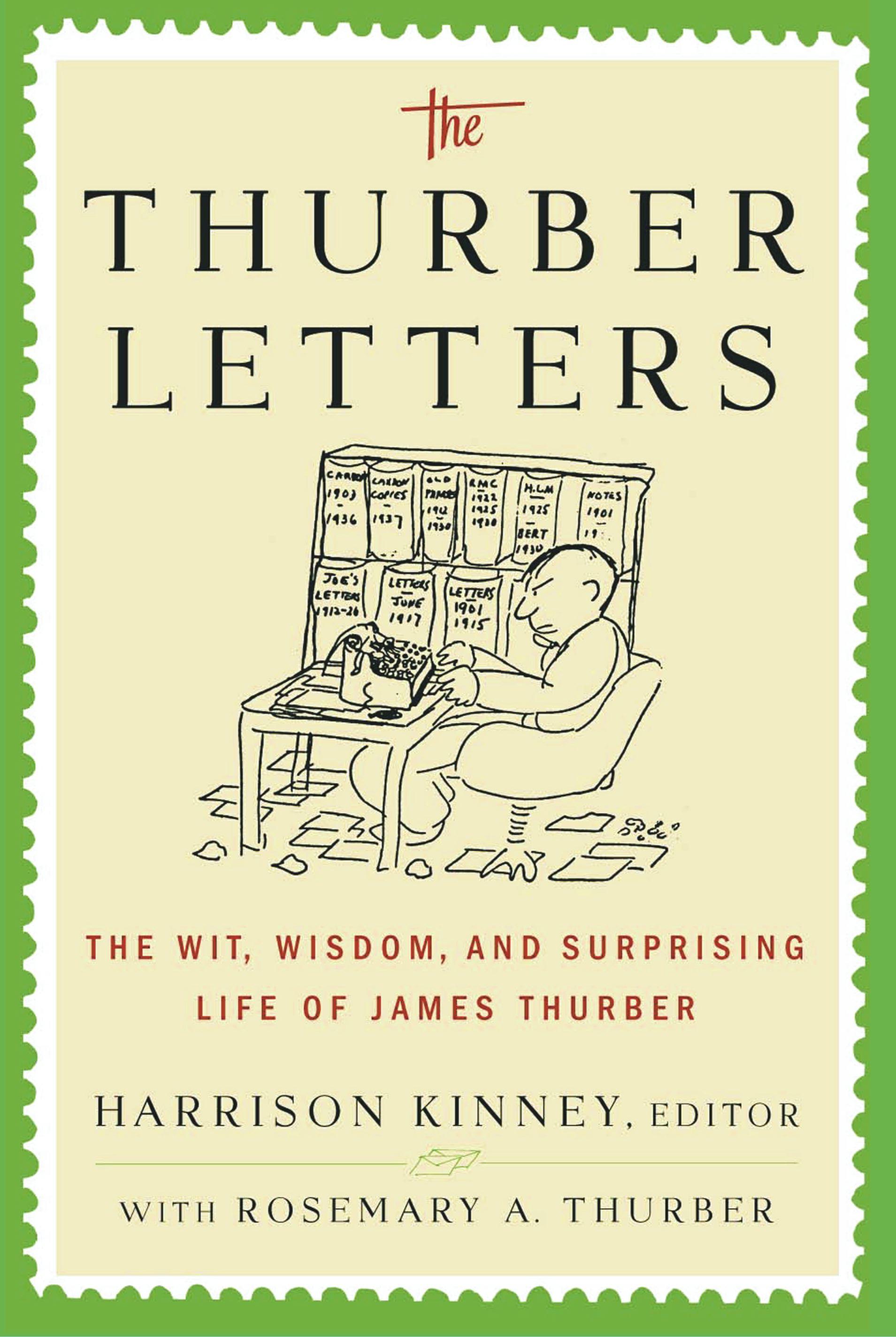 Cover image for The Thurber Letters
