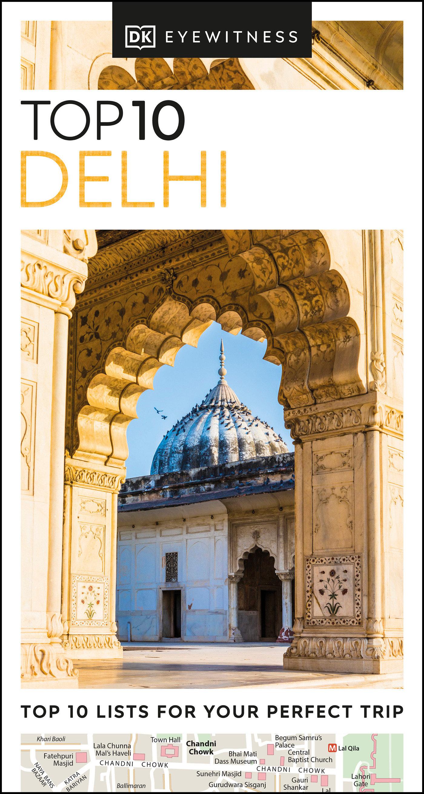 Cover image for DK Top 10 Delhi