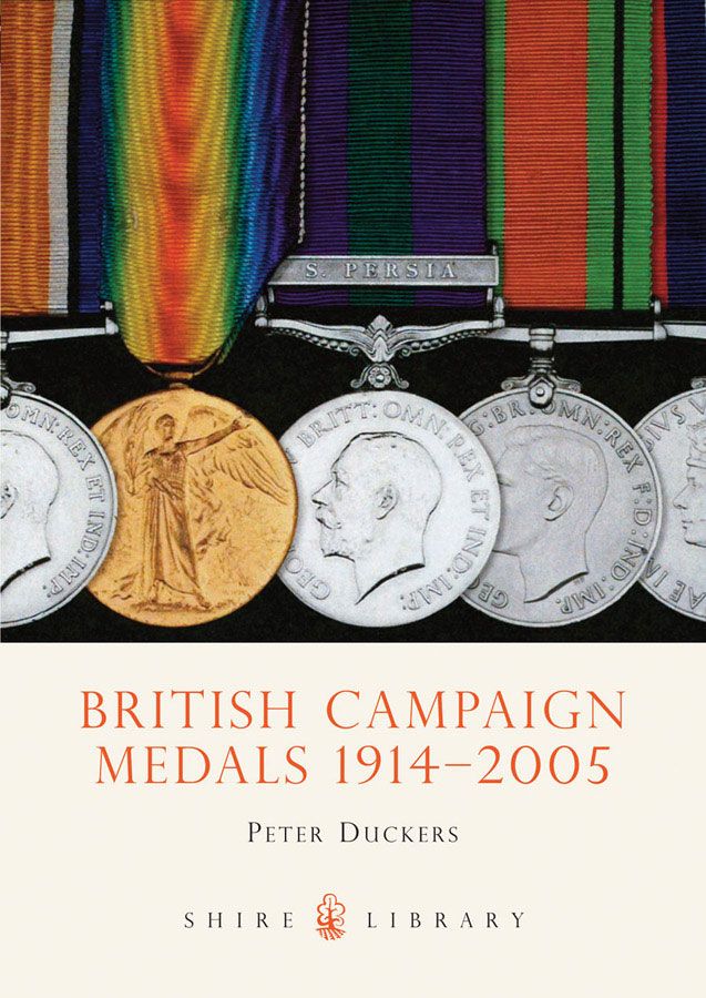 Cover image for British Campaign Medals 1914-2005